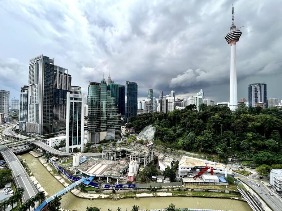 #23 Kl Towel View Twin Bed Suites @ Infinity Pool Kuala Lumpur Esterno foto